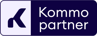 Emblema oficial Kommo Partner